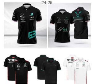 T-shirts pour hommes F1 Racing Polo Chemise d'été Nouvelle chemise de corps à revers du même style personnalisé