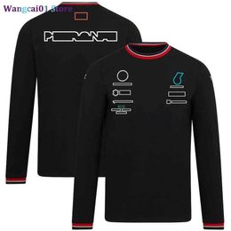 T-shirts voor heren F1 Racing Suit 2022 Lang Zeer team Uniform Heren Fan T-Shirt Summer Custom Car Overalls 0325H23