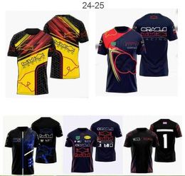 T-shirts pour hommes F1 Racing Suit Été Nouveau T-shirt à manches courtes Même style Personnalisation