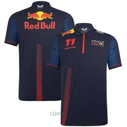 T-shirts hommes F1 Racing Costume T-shirt Nouvelle équipe de produits Polo à manches courtes Hommes Séchage rapide Summer Car Shop Work Car Suit MUV9