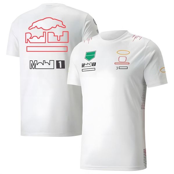 T-shirts masculins F1 T-shirt T-shirt Formule One Driver Team T-shirt Motocross T-shirt Extérieur T-shirts Sports Extrèmes