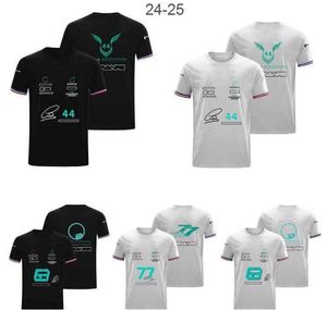 Heren T-shirts F1 Racing T-shirt heren en dames zomerteam poloshirts met korte mouwen dezelfde stijl op maat