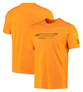 T-shirts masculins F1 Racing T-shirt T-shirt d'équipe d'été T-shirt Breathable Extreme Sports Competition Mens à manches courtes à manches