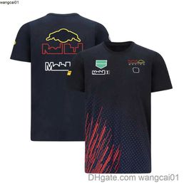 T-shirts voor heren F1 T-shirt 2021 Season Team Uniform Korte Suved Polyester Quick-Drying Tops Customizab Motorcyc Racing Suit T-shirts Downhill Short-Seved Summer 4123