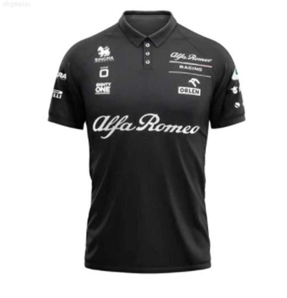 T-shirts pour hommes F1 t Shirt Homme Formule 1 Alpha Romeo Team Sauber Race Raikkonen Summer