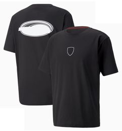 Camisetas para hombres Camiseta F1 Nuevo traje de carreras Fanáticos del equipo de Fórmula 1 de manga corta Personalización personalizada del mismo estilo8pto