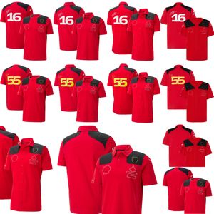 T-shirts pour hommes T-shirt de course de l'équipe F1 Polos de pilote de Formule 1 T-shirts T-shirts officiels surdimensionnés pour hommes Jersey Nouvelle saison Vêtements de course Fans Tops VOAP