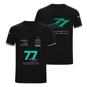 T-shirts masculins T-shirt d'équipe F1 2024 Formule 1 Fans de course T-shirt Mentit à manches courtes Summer Men de la mode T-shirts surdimensionnés Jersey EPP1