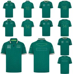 T-shirts masculins F1 Team Uniform 2024 Nouveau t-shirt à manches courtes plus de polo