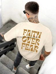 Les t-shirts masculins foi sur la peur sont aiah 41 10 imprimer t-shirts mâles de qualité tshirt d'été