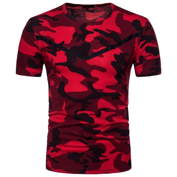 T-shirts masculins mode 2022 Camouflage d'été Jungle Jungle Armée Military Combat Casual Joggers Tshirts Men Tee Tees Camisetas Hombremen's