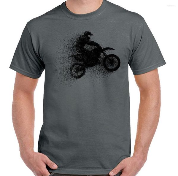 Camisetas de moda para hombre 2023, camiseta abstracta de manga corta para hombre de Motocross para hombre, Motox todoterreno, motociclista, carrera de motos, estampado de suciedad