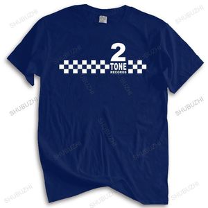 Camisetas para hombres Tamicón de la marca de moda Mens Loose 2 Tone Records-Mens Ska Music Reggae Men Camiseta Fashion Tee Shirt Man Tee 230812