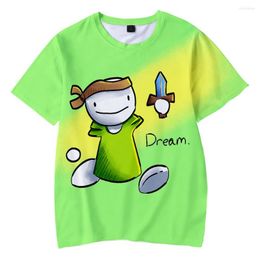 Heren t shirts mode schattige zomer t-shirt droomwastaken comfortabele hiphop mannen vrouwen casual kinderen shirt jongens meisjes tee tops