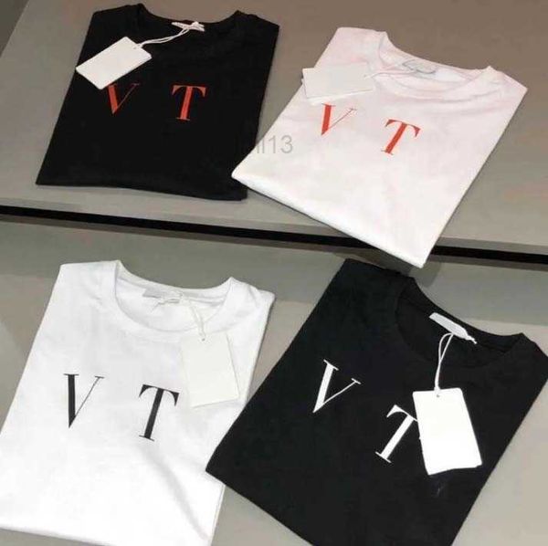 T-shirts masculins créateurs de mode de luxe motif imprimé t-shirts t-shirts noir