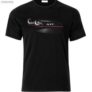 T-shirts pour hommes Mode GTI MK7 GOLF LED VII GT Fans T-shirt Fans de voitures japonaises Été Coton à manches courtes O-Neck Unisexe T-shirt Nouveau S-3XL