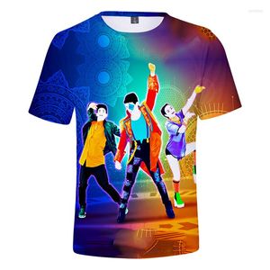 Camisetas para hombre, moda deportiva, baile de Hip Hop, disfraz 3d, camiseta para hombre y mujer, sudaderas, camisetas de manga corta con cuello redondo