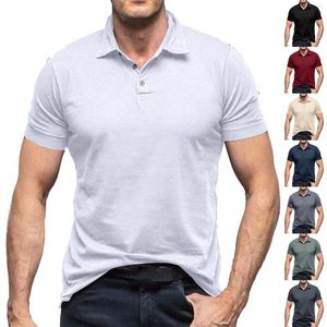 T-shirts pour hommes Mode Printemps et été Casual Manches courtes Boutons Revers Maternité Chaussettes pour hommes No Show Big Tall