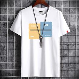 Camisetas para hombres Moda de verano para hombres Camiseta de manga corta 100% algodón Camiseta gráfica para hombres Y2K Ropa de calle Harajuku Comic Camiseta al por mayor 230724