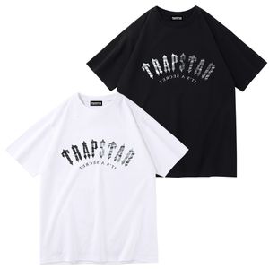 Camisetas de hombre Moda Trapstar Design Camisetas de hombre Estampado 100% algodón Camiseta de manga corta blanca Hombre y mujer talla s-3xl calidad superior 760 230613