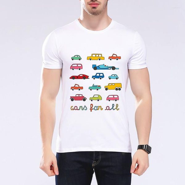 Hommes t-shirts mode variété de voitures impression chemise 2023 dessin animé voiture style T-Shirt 3D T-Shirt haut marque Moe Cerf F6-36 #