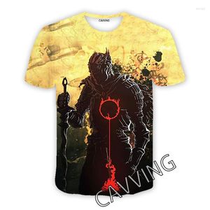 Mannen T Shirts Mode Vrouwen/mannen 3D Print Dark Souls Casual T-shirts Hip Hop T-shirts Harajuku Stijlen Tops kleding T01