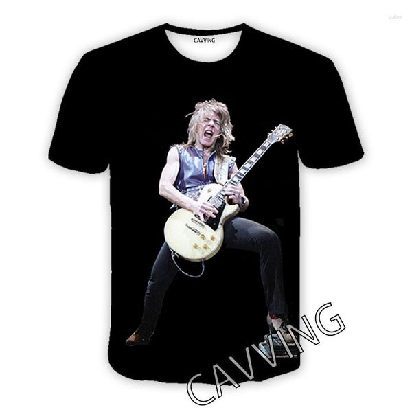 T-shirts pour hommes mode femmes/hommes impression 3D Randy Rhoads T-shirts décontractés Hip Hop T-shirts Harajuku Styles hauts vêtements