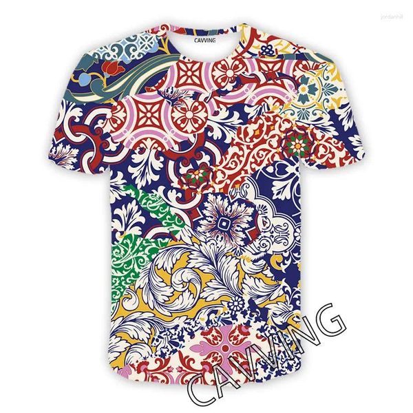 Camisetas para hombre, moda para mujer/hombre, Bandana con estampado 3D, camisetas casuales de retales, camisetas de Hip Hop, camisetas de estilos Harajuku, ropa