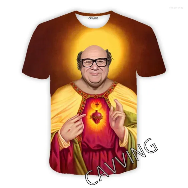 T-shirts pour hommes Mode Femmes / Hommes Impression 3D Danny Devito T-shirts décontractés Hip Hop T-shirts Harajuku Styles Tops Vêtements Taille: S-7XL