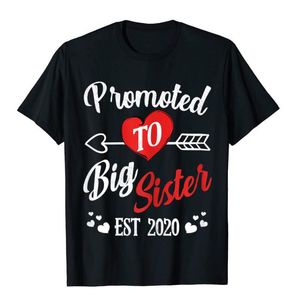 T-shirts voor herenmodelleerbare heren en dames alfabet printen de oudste zuster promotie katoen met korte mouw t-shirt veer autu