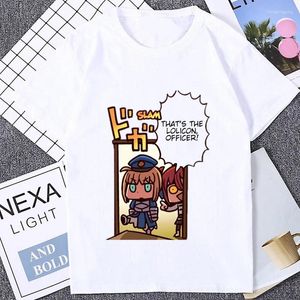 T-shirts pour hommes Fate Apocrypha Tshirt FGO Grand Order Fans de jeux mobiles T-shirt imprimé Harajuku Style Été Casual Mode Loose Man Tees