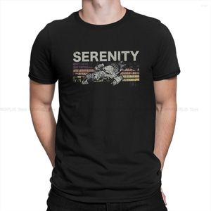 Camisetas para hombre Firefly Serenity Malcolm TV Hombre camiseta Retro Vintage diseño moda poliéster camisa Harajuku Streetwear tendencia