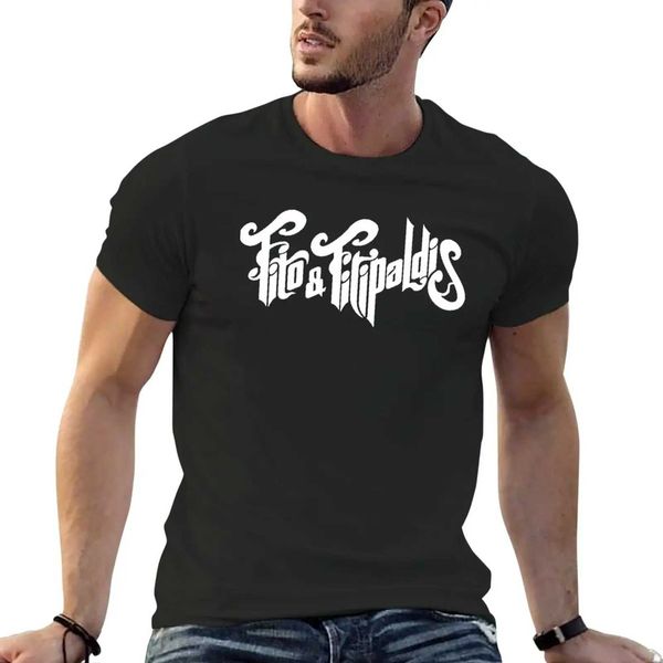 T-shirts masculins Fito Fitipaldis Band Rock T-shirt espagnol Sweat Plus taille Tops Vêtements masculins T240425