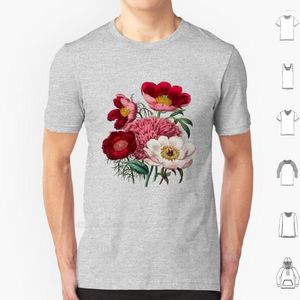 Camisetas para hombre, camisa de jardín de flores, talla grande, naturaleza Floral, primavera, verano, acuarela, blanco, hermosa planta, Vintage, botánico