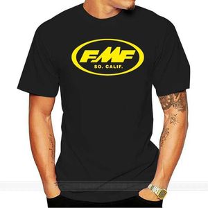 T-shirts pour hommes T-SHIRT FMF RACING FMF RACING EXAUST SYSTEM AMA MOTOCROSS T-SHIRT coton tshirt hommes été mode t-shirt taille européenne J230516