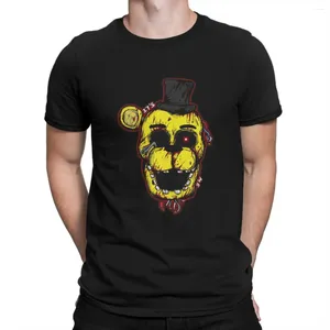 T-shirts pour hommes FNAF Est T-shirt pour hommes C'est moi Col rond Chemise de base Cadeaux d'anniversaire distinctifs Tops