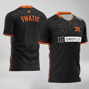 T-shirts pour hommes Fnatic Esports Team T-shirts Garçons Filles Roman Dessins imprimés en 3D Mode Hommes Femmes Tops Haute QualitéHommes