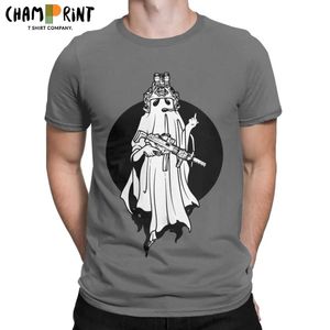 T-shirts masculins brouillard Gypsy Walters Ghost T-shirt For Men Crew Necl