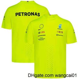 Mannen T-shirts Voor Mercedes Ben Racing Team Keto F1 2023 Seizoen Petronas Motorsport Ma Breathab Casual Korte Seve T shirt Zomer 4113