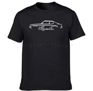 T-shirts voor heren Ford Capri Mk1 geïnspireerde klassieke auto-gedrukte T-shirt 2024 Nieuwe hoogwaardige modetrend 100% Cottonl2425