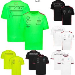 T-shirts pour hommes Formula 1 Racing Team T-shirt F1 2022-2023 Saison Driver T-shirt Polo Motorsport Summer Mens T-shirts respirants à manches courtes