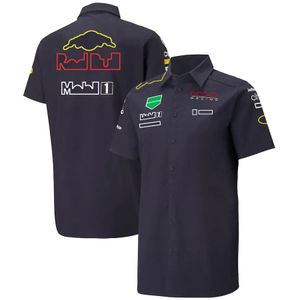 T-shirts masculins T-shirt 1 T-shirt F1 Polo Polo Polo à manche à manches courtes pour hommes décontractés T-shirts surdimensionnés T-shirts