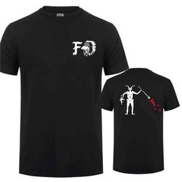 T-shirts masculins Observations avant groupes hommes t-shirt d'été Crew Neck Fog Death Skeleton Satan Tshirts Homme Vêtements Tops LH-417 T240425