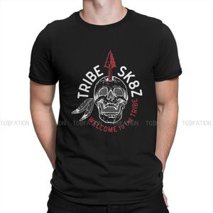 Camisetas para hombres Grupo de observaciones hacia adelante Bienvenido a la tribu Camiseta gráfica Hombres Tops Vintage Goth Verano Manga corta Algodón Harajuku T ShirtM