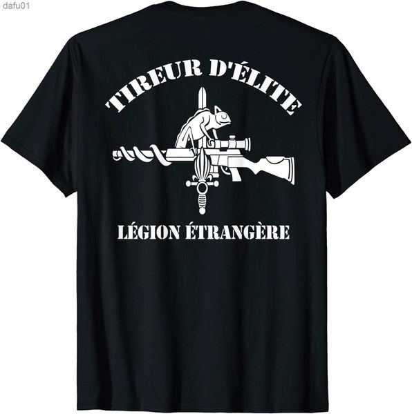 T-shirts homme T-shirt Sniper des forces spéciales de la Légion étrangère française. T-shirt d'été en coton à manches courtes à col rond pour hommes Nouveau S-3XL L230520