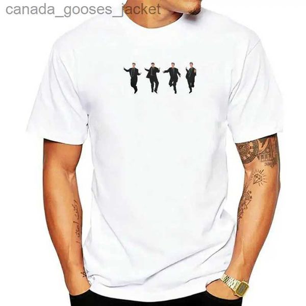 Camisetas para hombre Friends TV Show Chandler Bing Chan Dance camiseta hombres 100% algodón camisetas cuello redondo Camiseta corta Sle Tops 4XL 5XL L231208