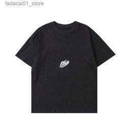 T-shirts masculins grenouille de mode dérive streetwear cpfm ye noir donda oversize en coton t-shirt t-shirt pour menq240425