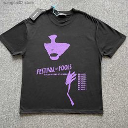 T-shirt da uomo Frog Drift Fashion Streetwear Migliore qualità stampato Abbigliamento 100Cotton Loose Oversize Black Tees Top T Shirt per uomo T230621