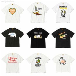 Heren t-shirts kikker drift mode superieur kwaliteit menselijk gemaakte eend ijsbeer Japanse harajuku zomer slub katoen T-shirt t-shirt tops voor mannen
