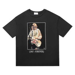 T-shirts hommes Frog Drift Nouvelle mode Wear Marque Streetwear Inside-Out Hip Hop Surdimensionné Vintage Rétro Lâche Kurt Cobain Hommes T-shirt Tee T230209